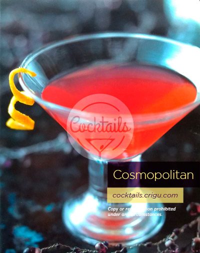 Cosmopolitan vodka cocktail Cosmopolitan vodka cocktail