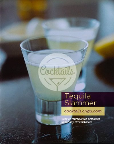 Tequila slammer cocktail – tequila and rum cocktail Tequila slammer cocktail - tequila and rum cocktail